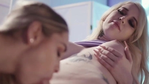 breasty lady-man Enjoys nailing The Pink slit Of Her Partner