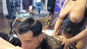 filthy Sissy three-some