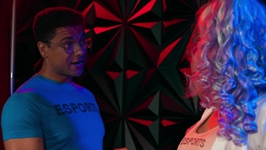 Trans Angels: Tgirl Swallows Muscular Stud's Rod
